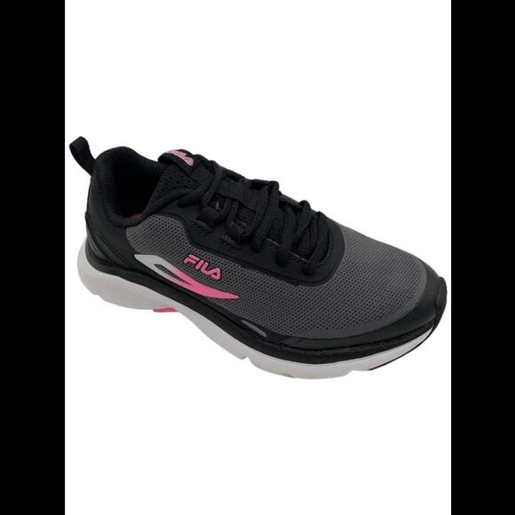 FILA Shoes - FILA Women's Memory Trexler Sneaker Black/Gray/Pink - Medium